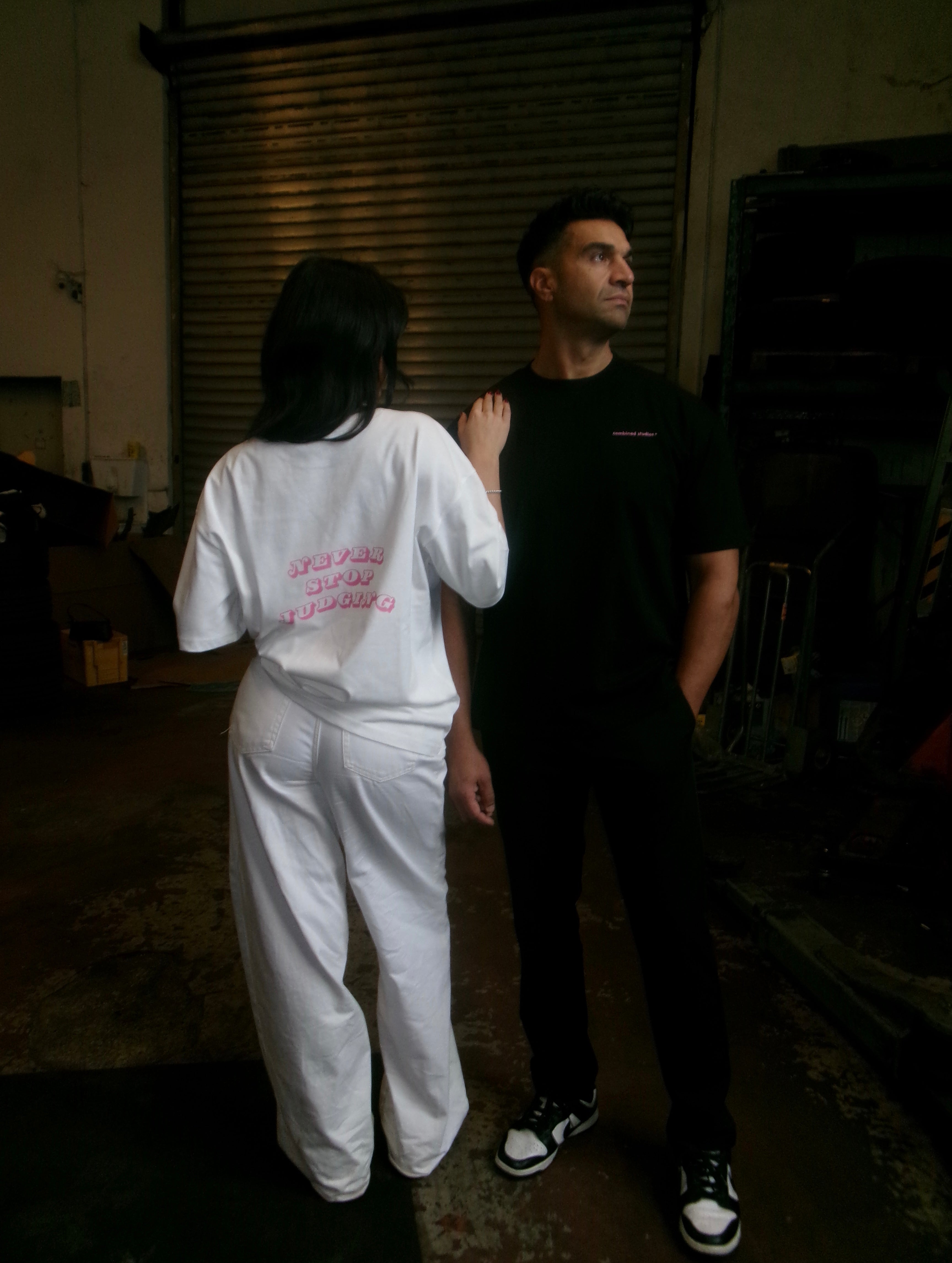 Never Stop Judging Oversized T-Shirt